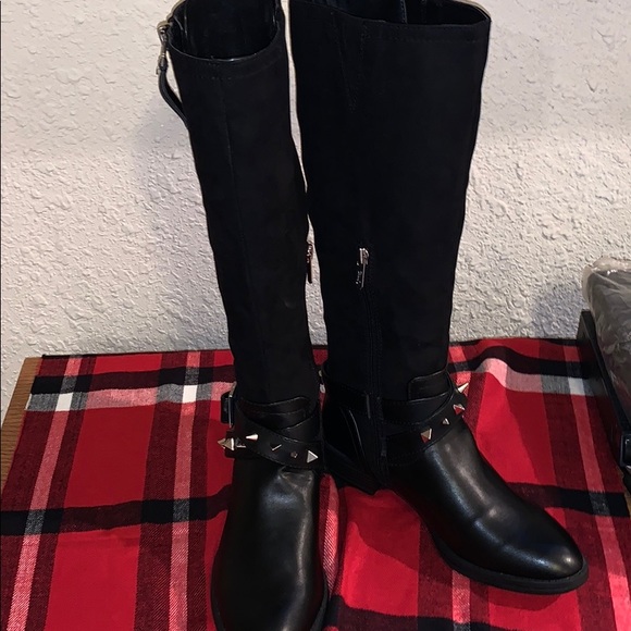 SamEdelman for Circus Shoes - Sam Edelman for Circus Leather-Suede Boots